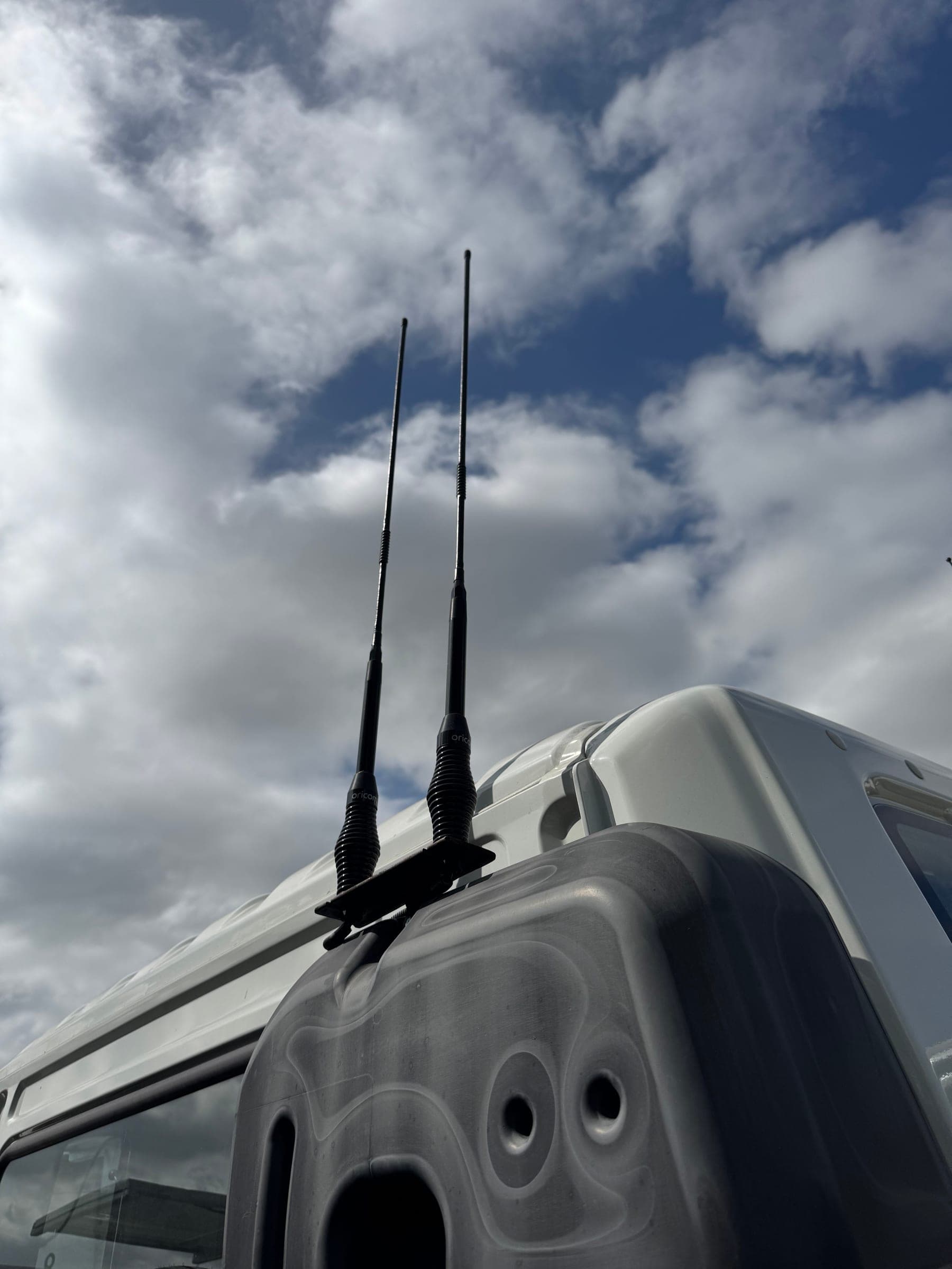 D&G antenna installation in the field